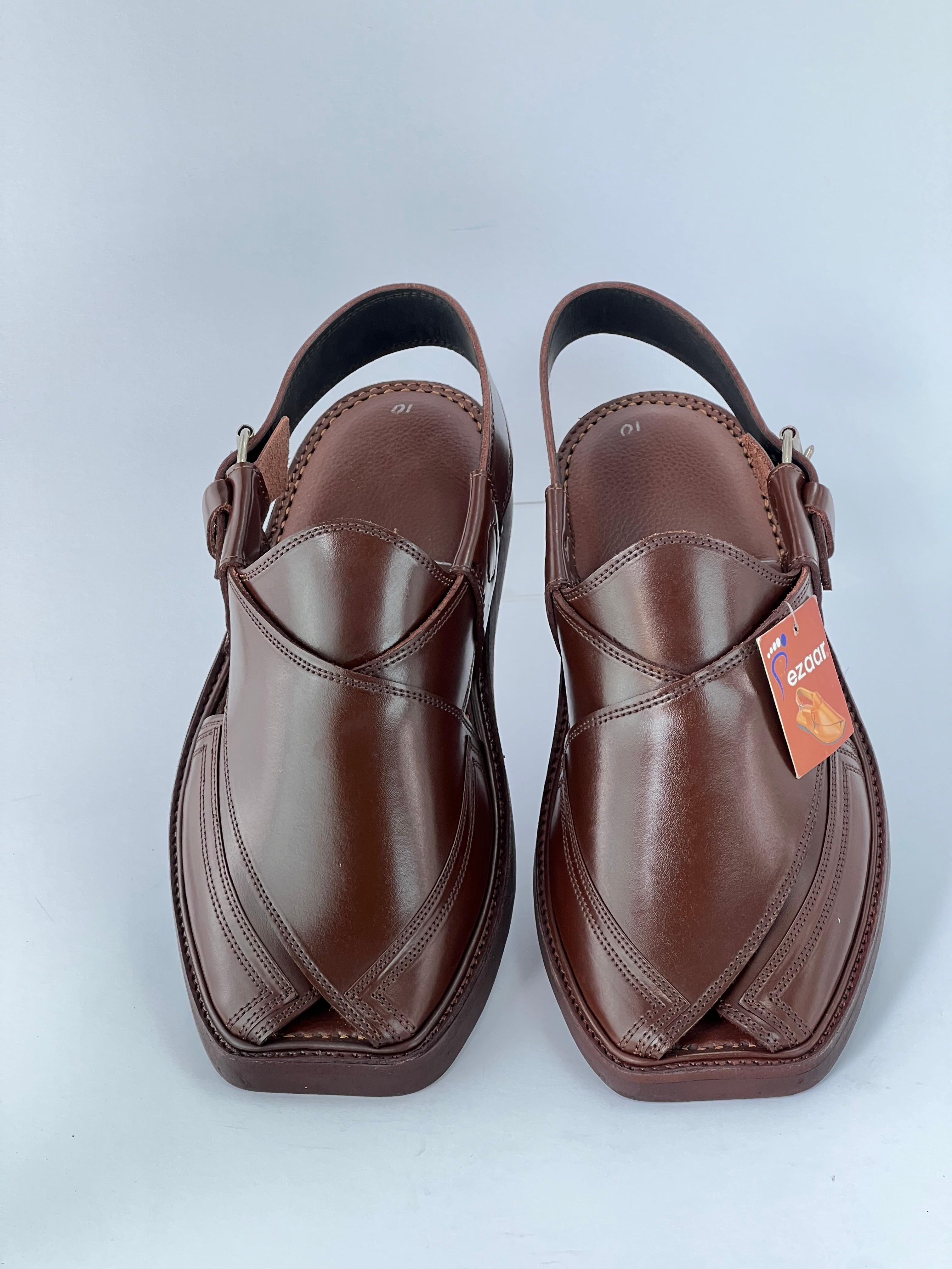 Premium takidary original leather Mediume sole(Brown)