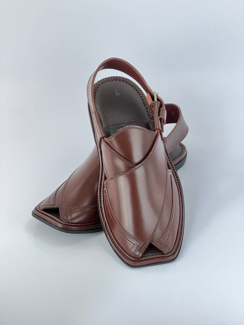 Handmade Signature  Golti Takkidar (Brown)