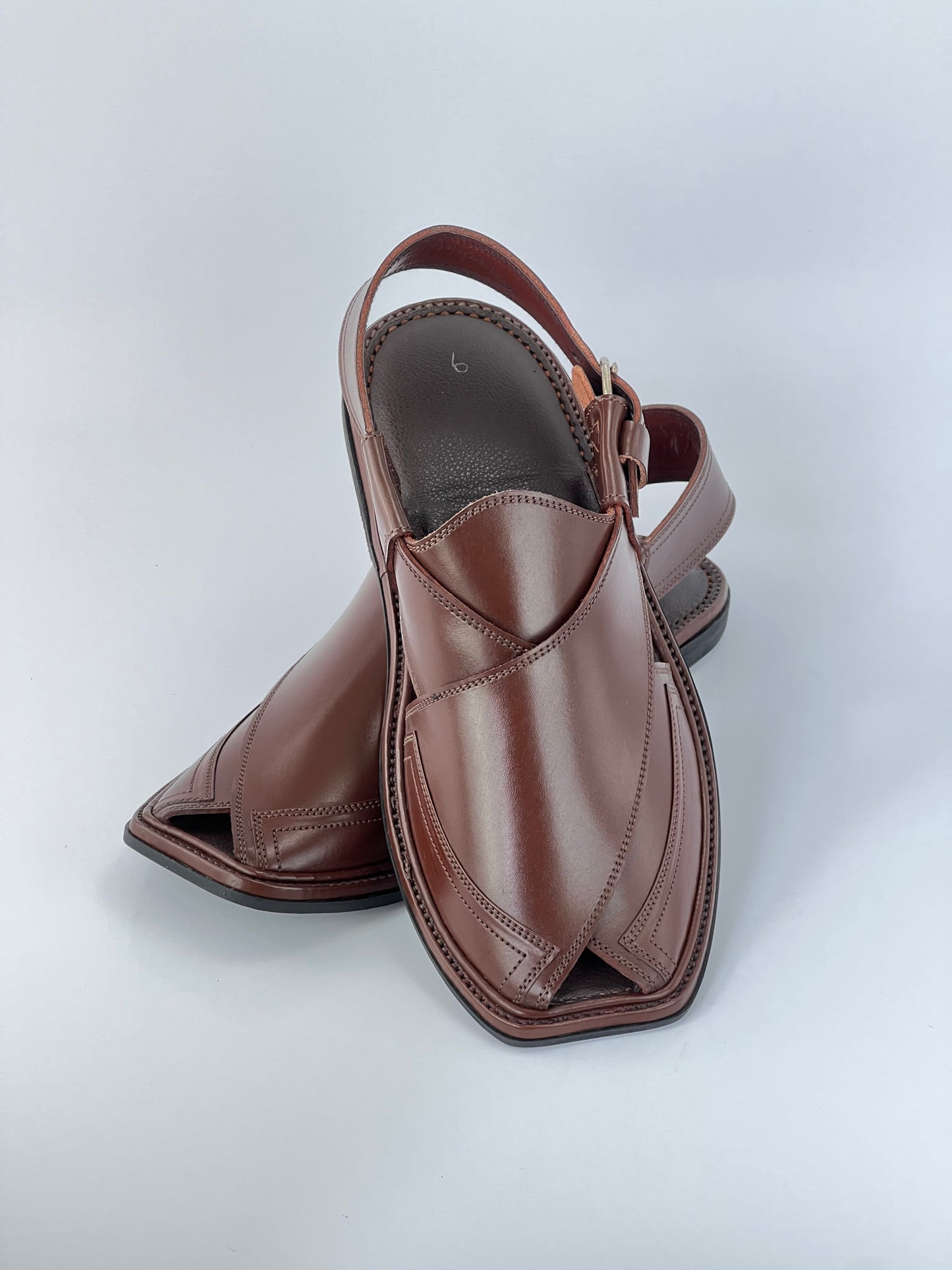 Handmade Signature  Golti Takkidar (Brown)