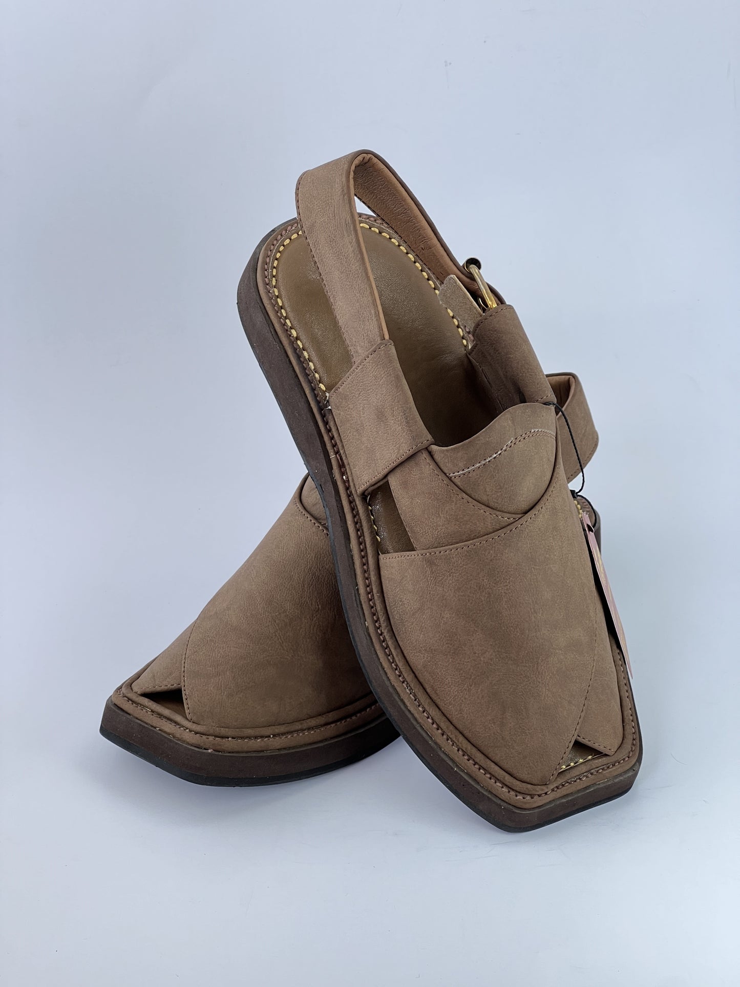 Half kaptan Special Original leather peshawari chapal (light weight)