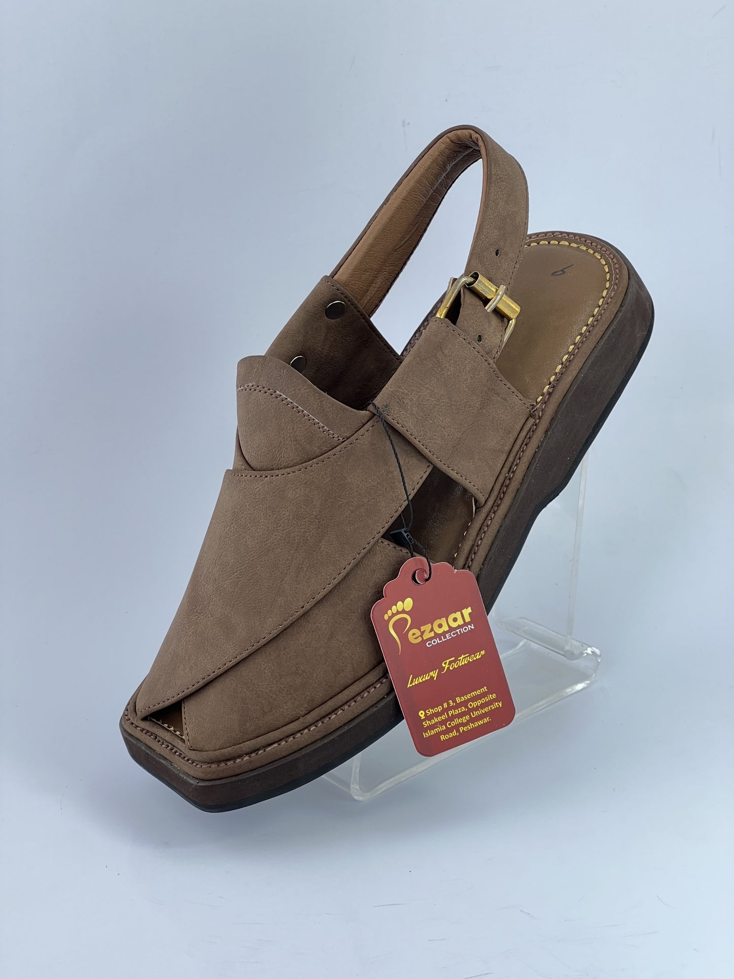 Half kaptan Special Original leather peshawari chapal (light weight)