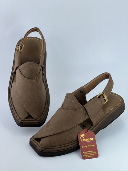 Half kaptan Special Original leather peshawari chapal (light weight)
