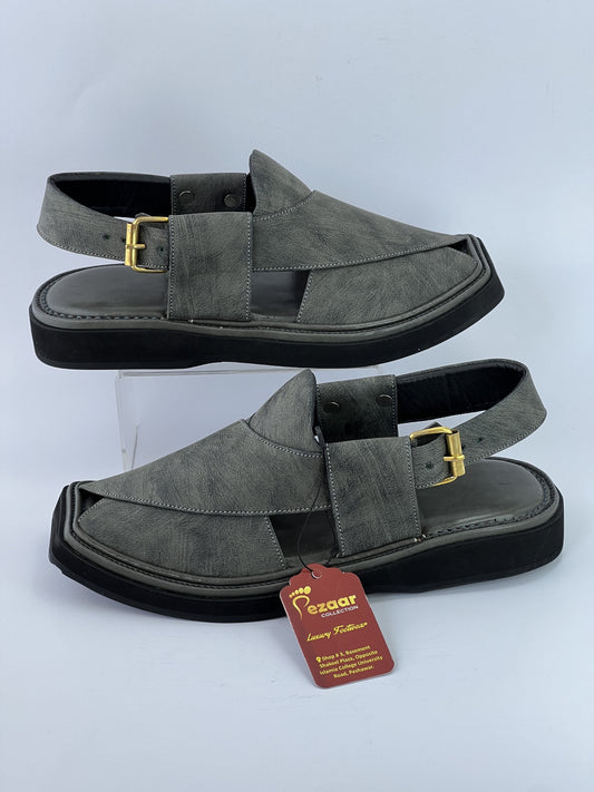 Half kaptan Special Original leather peshawari chapal (light weight)