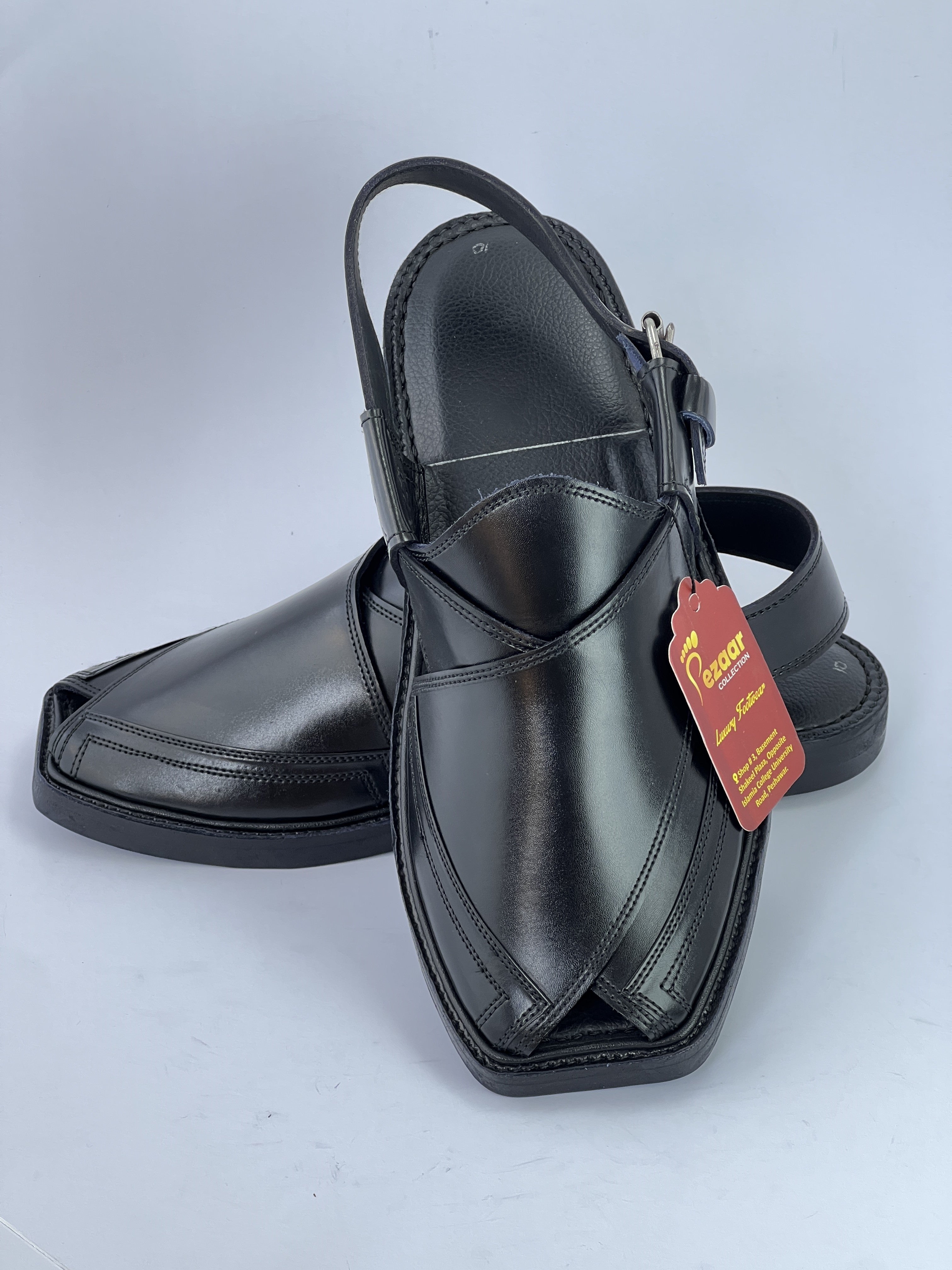 Premium takidary original leather Mediume sole(Black)