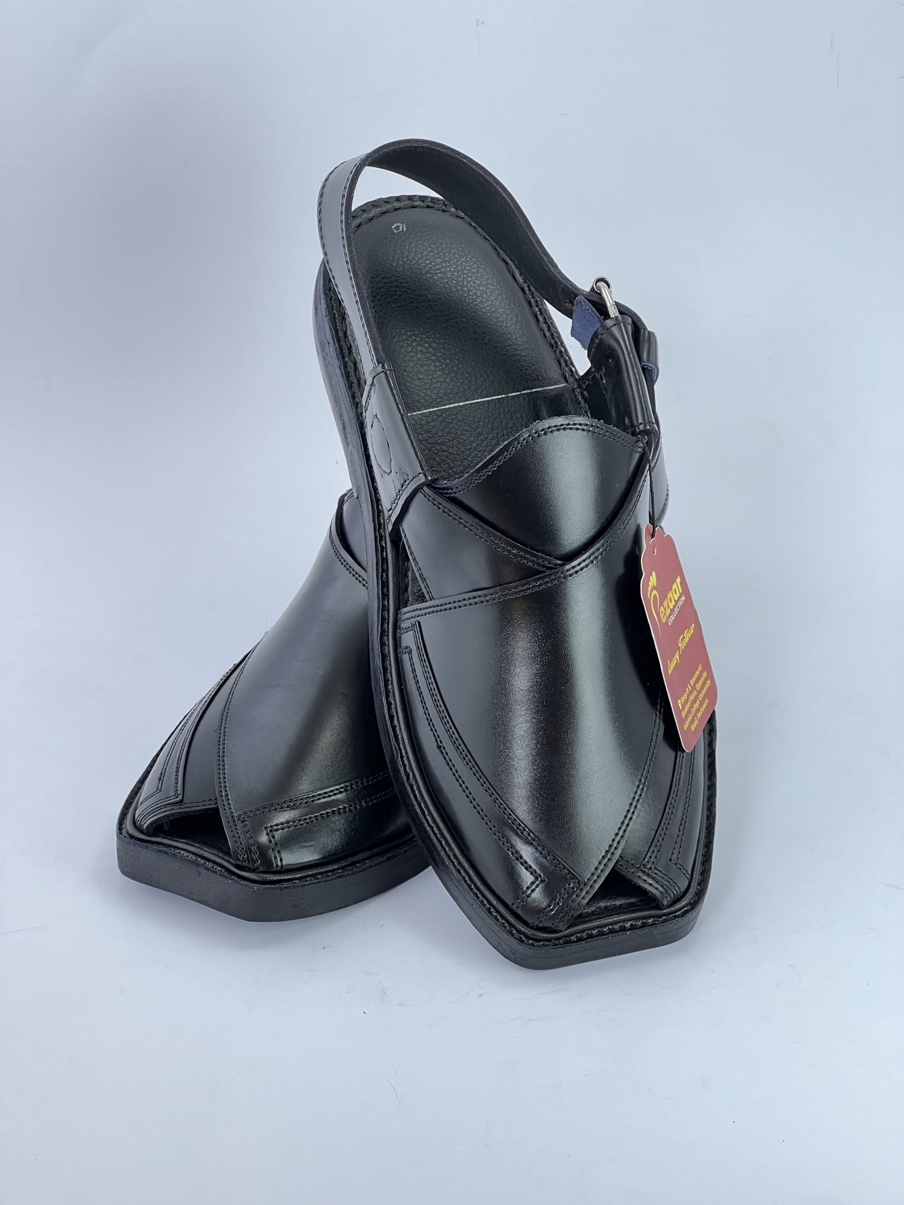 Premium takidary original leather Mediume sole(Black)