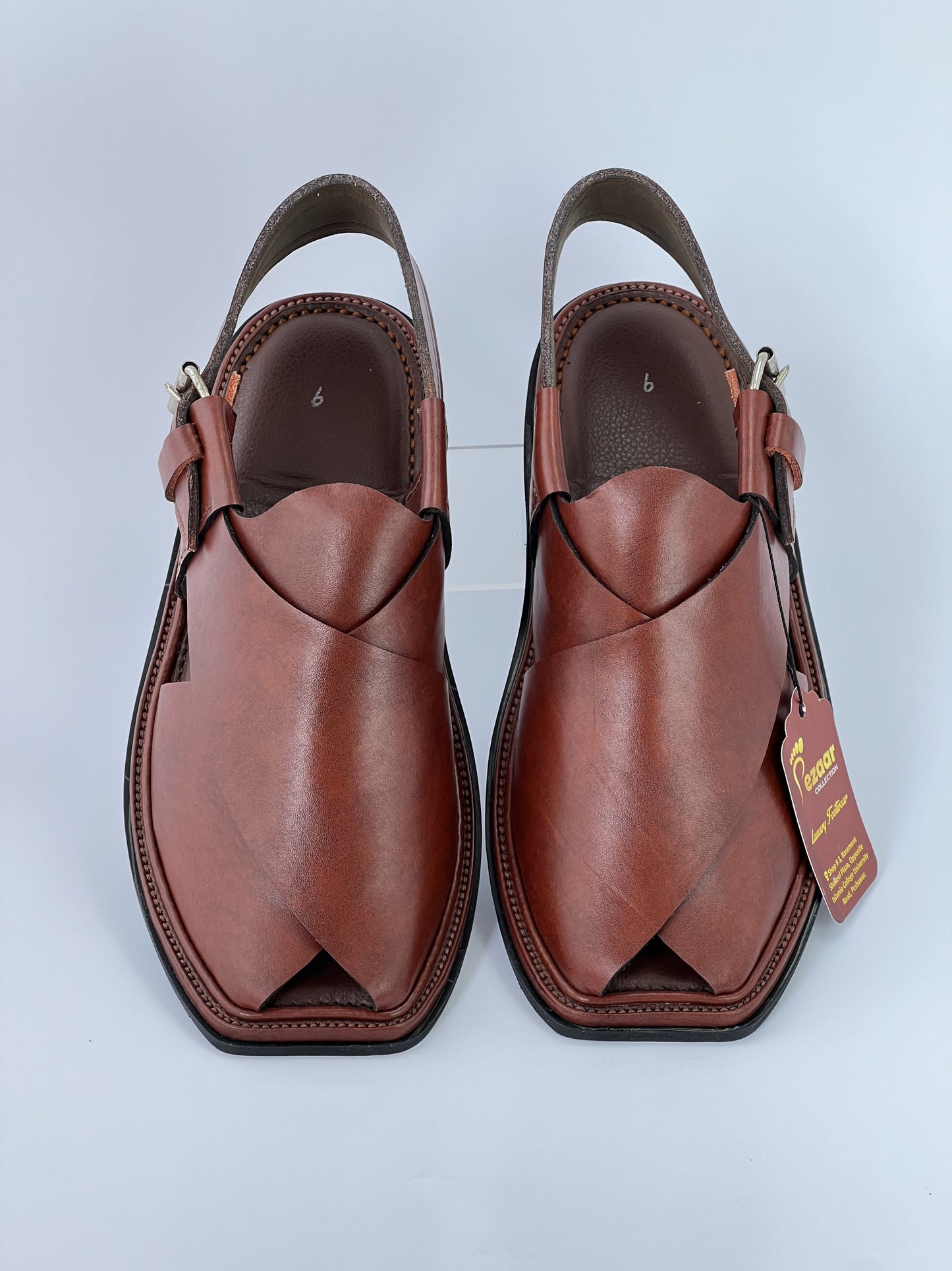 Handmade Goll T Charsadah chapal (mehrun)