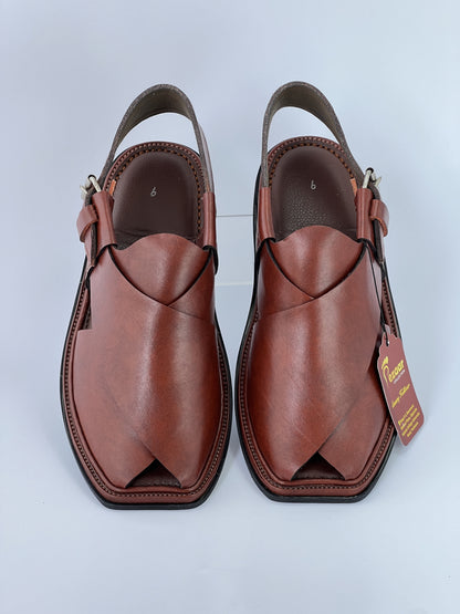 Handmade Goll T Charsadah chapal (mehrun)