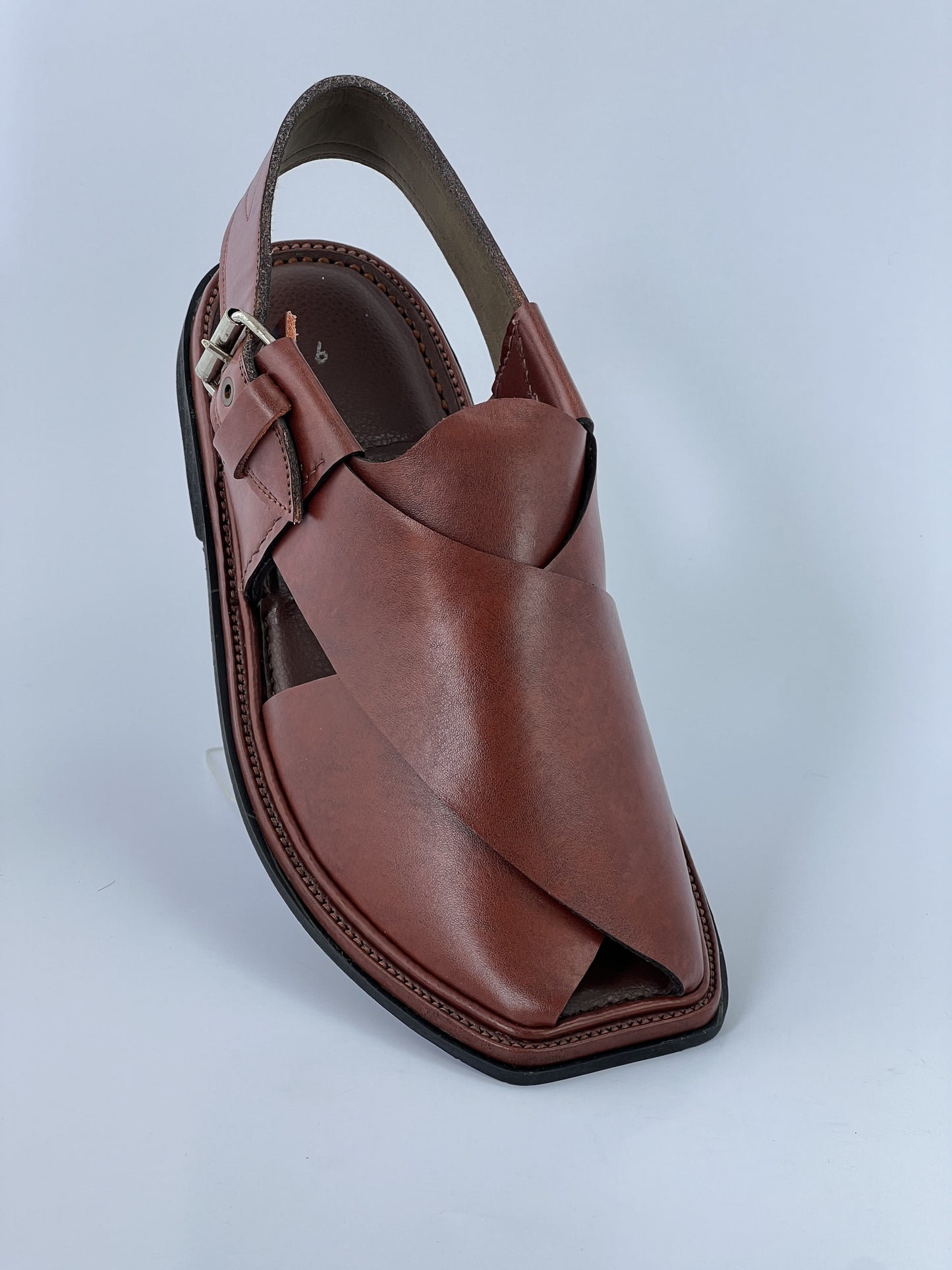 Handmade Goll T Charsadah chapal (mehrun)